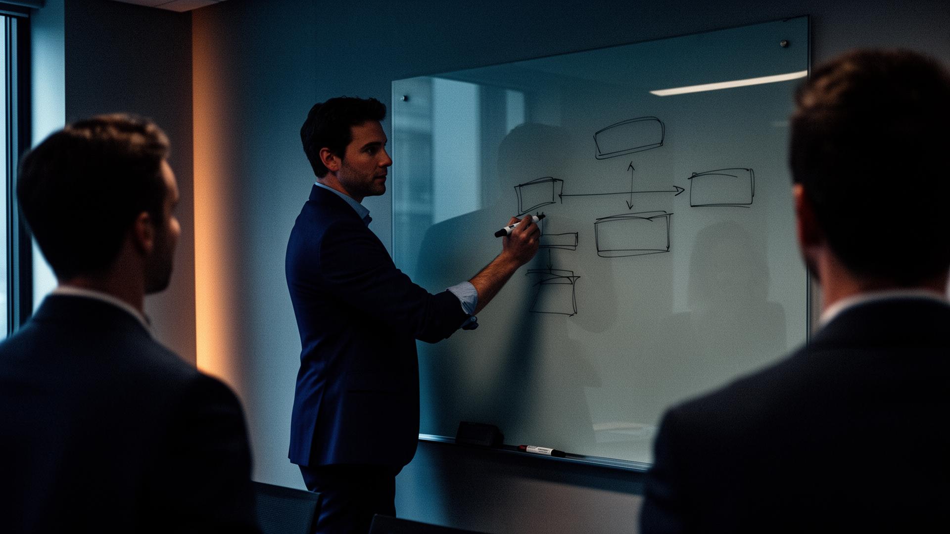 When the person with authority is at the whiteboard, the workflow gets redesigned in the same hour the agent is designed.