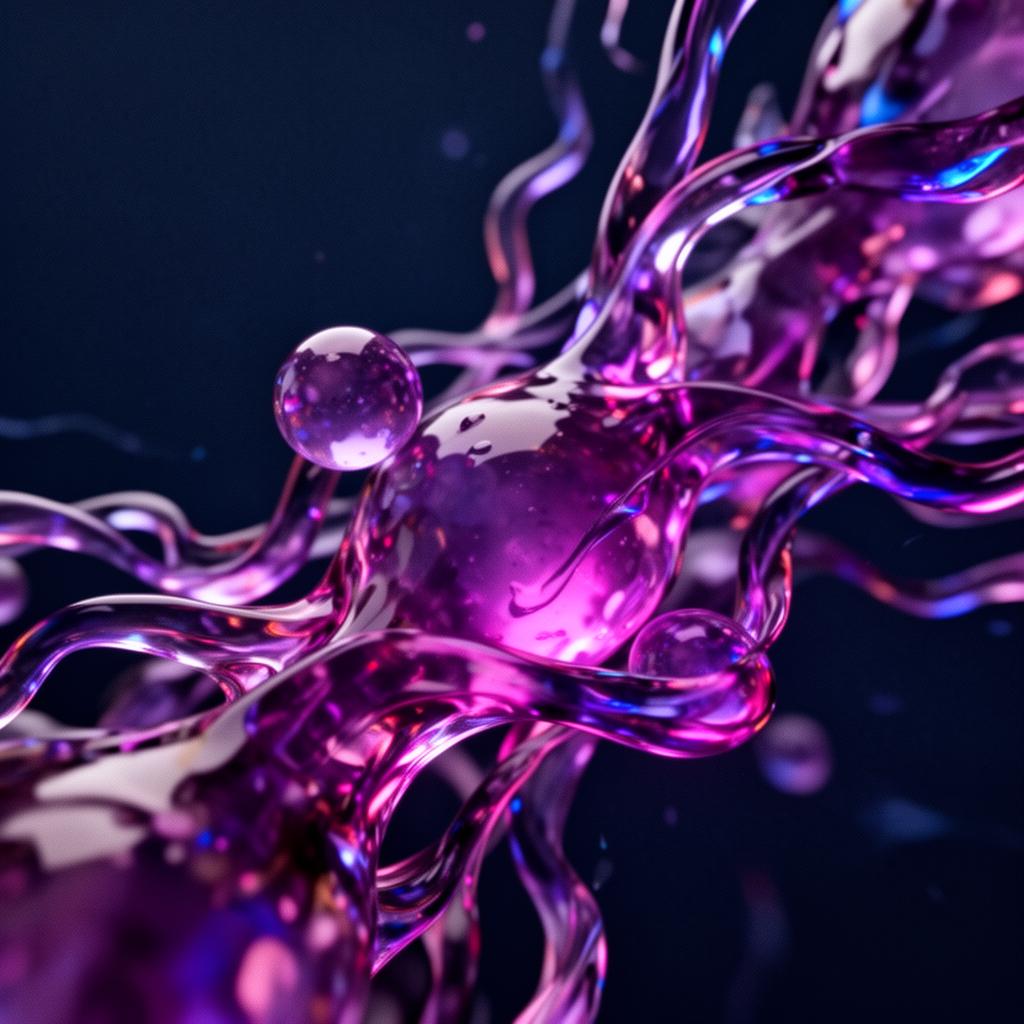 Agentic AI Systems - liquid glass visual